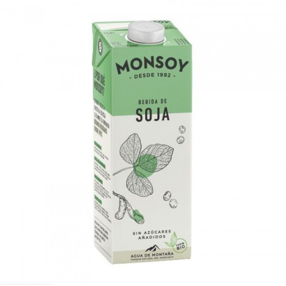 Bebida de soja 1L Monsoy