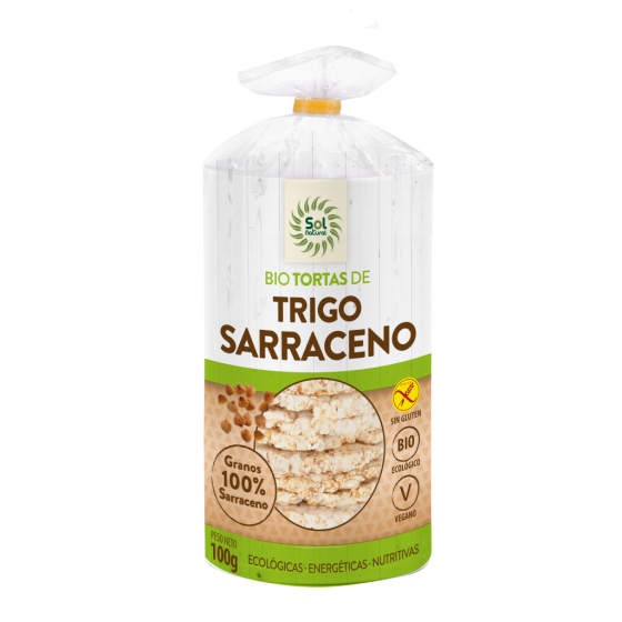 Tortitas de trigo sarraceno 100g Solnatural