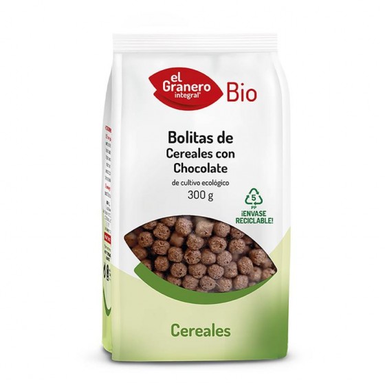 Bolitas de cereales con chocolate 400g El Granero