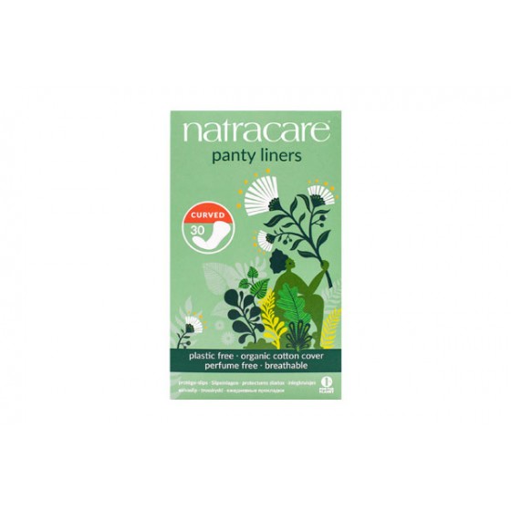 Protegeslip curved 30ud NATRACARE